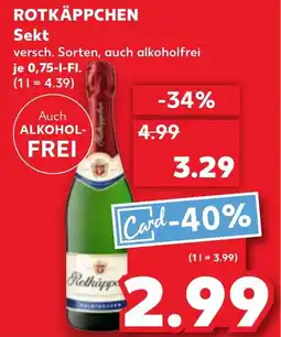 Kaufland ROTKÄPPCHEN Sekt Angebot