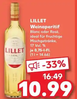 Kaufland LILLET Weinaperitif Angebot