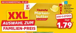 Kaufland K-CLASSIC Deutsche Markenbutter Angebot