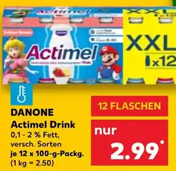 Kaufland DANONE Actimel Drink Angebot