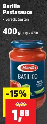 Thomas Philipps Barilla Pastasauce Angebot
