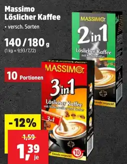 Thomas Philipps Massimo Löslicher Kaffee Angebot