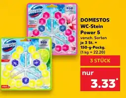 Kaufland DOMESTOS WC-Stein Power 5 Angebot