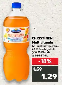 Kaufland CHRISTINEN Multivitamin Angebot