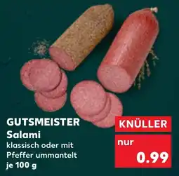 Kaufland GUTSMEISTER Salami Angebot