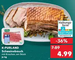 Kaufland K-PURLAND Schweinebauch Angebot