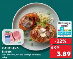 Kaufland K-PURLAND Eisbein Angebot