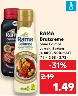 Kaufland RAMA Bratcreme Angebot