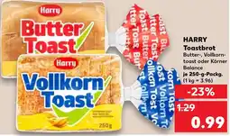 Kaufland HARRY Toastbrot Angebot