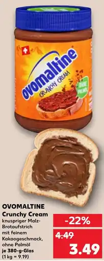 Kaufland OVOMALTINE Crunchy Cream Angebot
