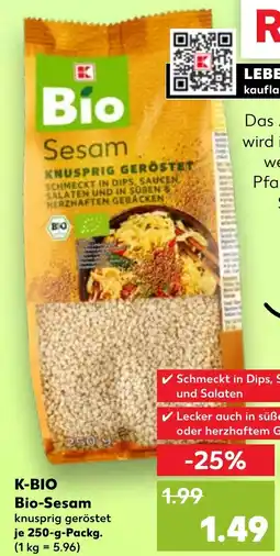Kaufland K-BIO Bio-Sesam Angebot