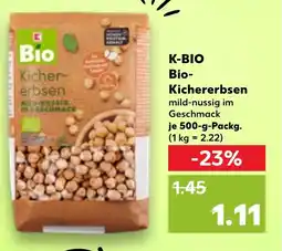 Kaufland K-BIO Bio- Kichererbsen Angebot