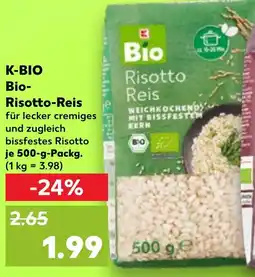 Kaufland K-BIO Bio- Risotto-Reis Angebot