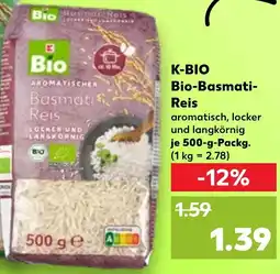 Kaufland K-BIO Bio-Basmati-Ries Angebot