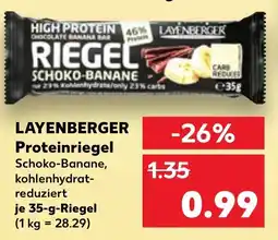 Kaufland LAYENBERGER Proteinriegel Angebot