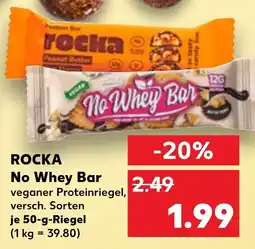 Kaufland ROCKA No Whey Bar Angebot
