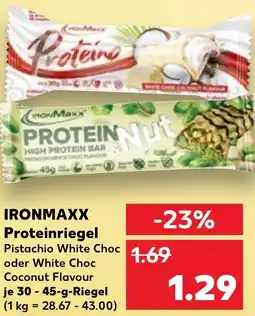Kaufland IRONMAXX Proteinriegel Angebot