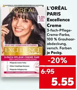Kaufland L'ORÉAL PARIS Excellence Creme Angebot