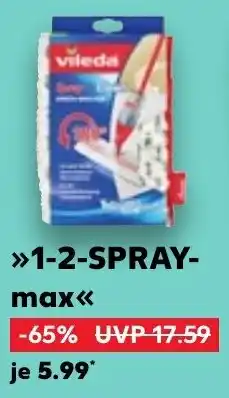 Kaufland Vileda 1-2-spray Angebot