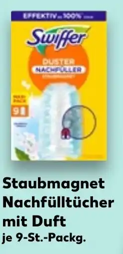 Kaufland Swiffer Staubmagnet Nachfülltücher mit Duft Angebot
