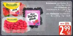 Edeka Brombeeren, Erdbeeren oder Himbeeren Angebot