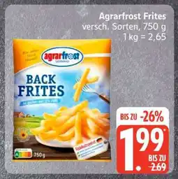 Edeka Agrarfrost Frites Angebot