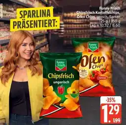 Edeka Funny Frisch Chipsfrisch Kartoffelchips, Ofen Chips Angebot