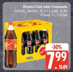 Edeka Sinalco Cola oder Limonade Angebot