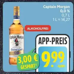 Edeka Captain Morgan 0,0% Angebot