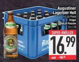 Edeka Augustiner Lagerbier Hell Angebot