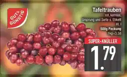 Edeka Tafeltrauben Angebot