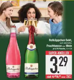 Edeka Rotkäppchen Sekt, Fruchtsecco oder Wein Angebot