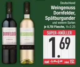 Edeka Weingenuss Dornfelder, Spätburgunder Angebot