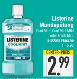 Edeka LISTERINE Mundspülung Angebot