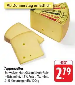 Edeka Appenzeller Angebot