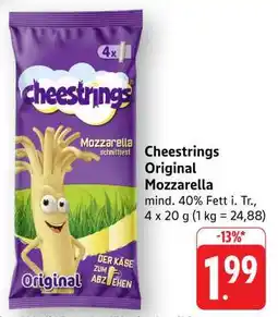 Edeka Cheestrings Original Mozzarella Angebot