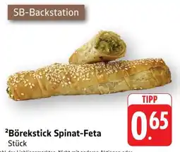 Edeka Börekstick Spinat-Feta Angebot