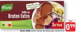 Edeka Knorr Soße zu Braten Extra Angebot