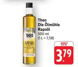 Edeka Theo Die Ölmühle Rapsöl Angebot