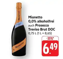 Edeka Mionetto 0,0% alkoholfrei Angebot