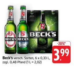 Edeka Beck's Angebot