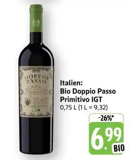 Edeka Bio Doppio Passo Primitivo IGT Angebot