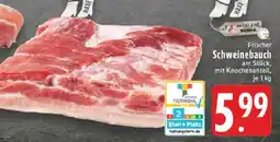Edeka Frischer Schweinebauch Angebot