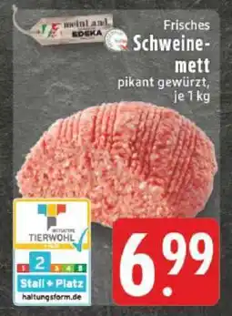 Edeka Frisches Schweinemett Angebot