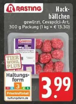 Edeka Rasting Hackbällchen Angebot