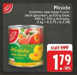 Edeka Pfirsiche Angebot