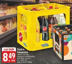 Edeka Sinalco Limonaden Angebot