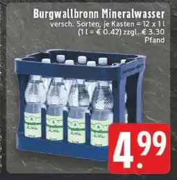 Edeka Burgwallbronn Mineralwasser Angebot