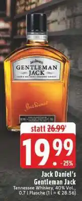 Edeka Jack Daniel's Gentleman Jack Angebot