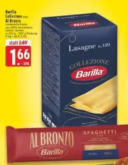 Edeka Barilla Collezione oder Al Bronzo Angebot